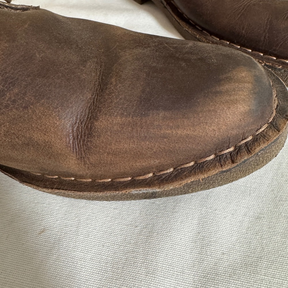 Dockers Mens Brown Leather Tussock Chukka Boots Desert Lace Up 90-28459 Size 13M - Picture 8 of 11